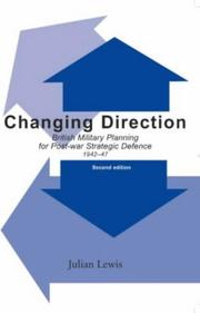 Cover of: Changing Direction by Julian Lewis, Julian Lewis