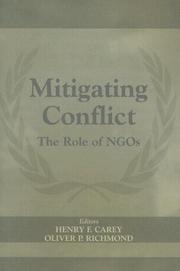 Cover of: Mitigating Conflict: The Role of NGOs (The Cass Series on Peacekeeping)