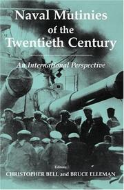 Cover of: Naval mutinies of the twentieth century: an international perspective