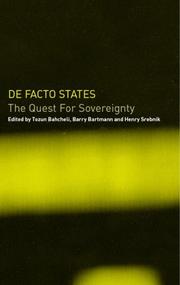 Cover of: De Facto States: The Quest For Soverignty