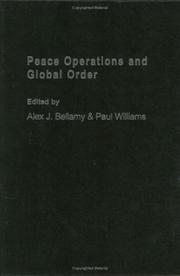 Cover of: Peace Operations and Global Order (Cass Series on Peacekeeping)