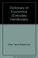 Cover of: A Dictionary of Economics