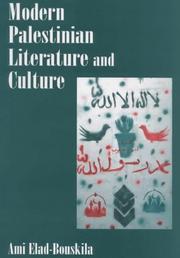 Cover of: Modern Palestinian literature and culture