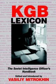KGB Lexicon by Vasil Mitrokhin