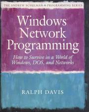 Cover of: Windows networking and connectivity guide | Davis, Ralph