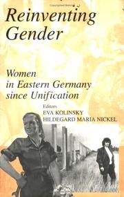 Cover of: Reinventing Gender by Eva Kolinsky