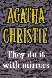 Cover of: They Do It With Mirrors by Agatha Christie