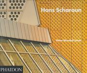 Cover of: Hans Scharoun by Peter Blundell-Jones
