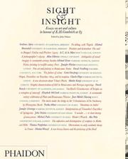 Cover of: Sight & insight: essays on art and culture in honour of E.H. Gombrich at 85