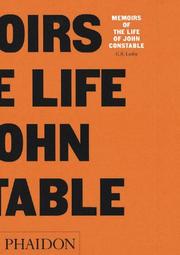 Cover of: Memoirs of the life of John Constable