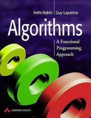 Cover of: Algorithms: a functional programming approach