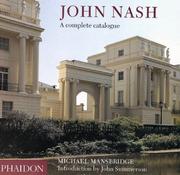 Cover of: John Nash: A Complete Catalogue
