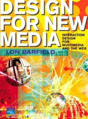 Cover of: Design for New Media | Lon Barfield