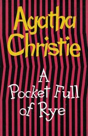 Cover of: Pocket Full of Rye by Agatha Christie, Agatha Christie