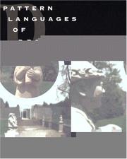 Cover of: Pattern languages of program design