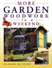 Cover of: More Garden Woodwork in a Weekend