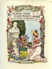 Flowers From Shakespeare's Garden by Walter Crane, William Shakespeare