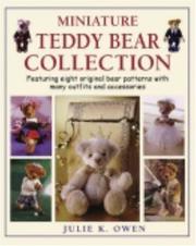 Cover of: Miniature Teddy Bear Collection by Julie K. Owen