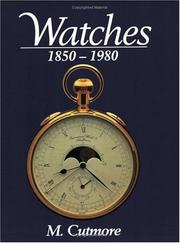 Cover of: Watches: 1850-1980