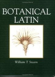 Cover of: Botanical Latin by William T. Stearn