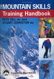 Cover of: The Mountain Skills Training Handbook