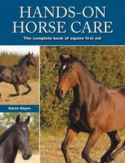 Cover of: Hands-on Horse Care