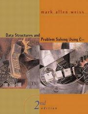 Cover of: Data Structures and Problem Solving Using C++ (2nd Edition)