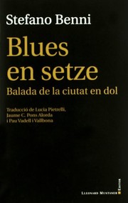 Cover of: Blues en setze: balada de la ciutat en dol