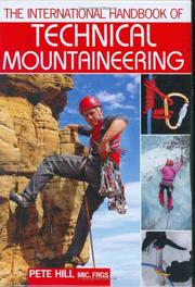 Cover of: The International Handbook of Technical Mountaineering