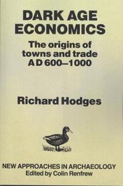 Dark age economics by Richard Hodges