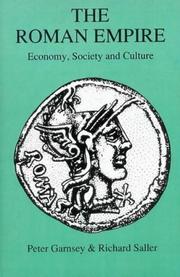 The Roman Empire by Peter Garnsey, Richard Salter, R. Saller