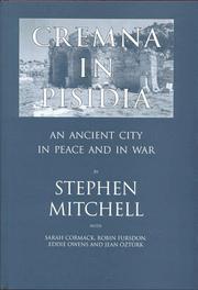 Cover of: Cremna in Pisidia : An Ancient City in Peace and in War