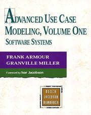 Advanced use case modeling by Frank Armour, Granville Miller