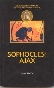 Cover of: Sophocles by Jon Hesk