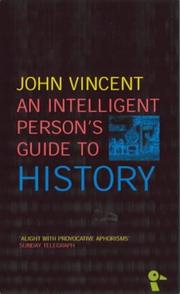Cover of: An Intelligent Person's Guide to History (Intelligent Person's Guide)