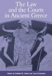Cover of: The law and the courts in ancient Greece