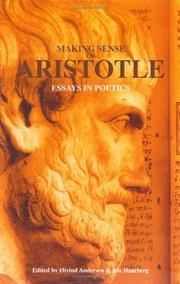 Cover of: Making Sense of Aristotle: Essays in Poetics