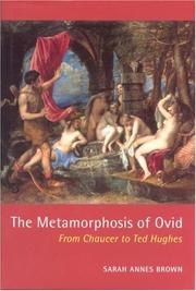 Cover of: The Metamorphosis of Ovid by Sarah Annes Brown, Sarah Annes Brown