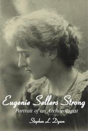 Cover of: Eugenie Sellers Strong: Portrait of an Archaeologist