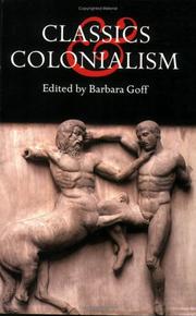 Cover of: Classics and Colonialism (Classical World)