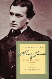 Cover of: The uncollected Henry James by Henry James
