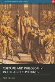 Cover of: Culture and Philosphy in the Age of Plotinus (Classical Literature and Society)