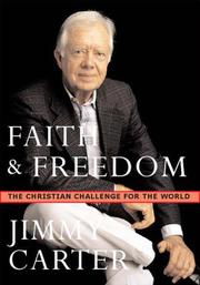 Cover of: Faith & Freedom by Jimmy Carter