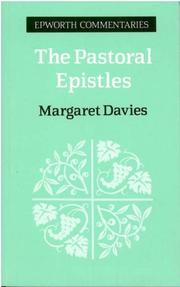 Cover of: The Pastoral Epistles by Margaret Davies