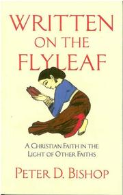 Cover of: Written on the Flyleaf by Peter D. Bishop