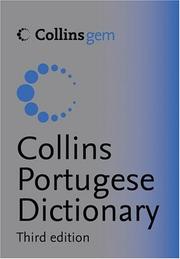 Cover of: Collins Gem Portuguese Dictionary, 4e (Collins Gem)