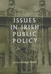 Cover of: Issues in Irish Public Policy (Social Sciences Research Centre Series)