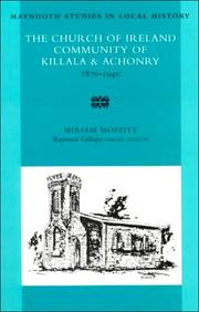 Cover of: The Church of Ireland community of Killala & Achonry, 1870-1940