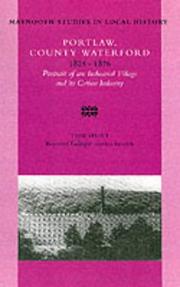 Cover of: Portlaw, county Waterford, 1825-76: portrait of an industrial village and its cotton industry