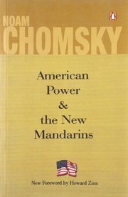 Cover of: American Power and the New Mandarins by Noam Chomsky